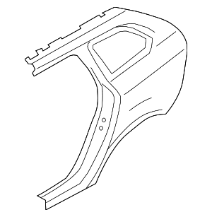 Quarter Panel - Volvo (31416142)