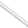 Auxiliary Radiator Seal - Mercedes-Benz (222-505-09-00)