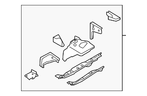 Fender Apron Assembly - Audi (8K0-803-442-A)