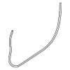 Surround Weather-Strip - BMW (51-76-7-310-234)