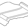Seat Cover - Volkswagen (1K9-885-406-AK-WLW)