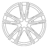 Wheel, Alloy - BMW (36-10-8-089-569)