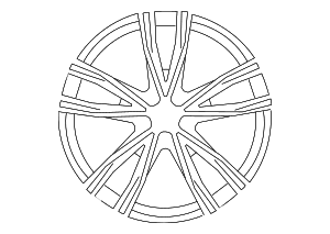 Wheel, Alloy - BMW (36-10-8-089-569) Wheel, Alloy - BMW (36-10-8-089-569)