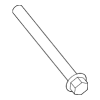 A/C Compressor Bolt - BMW (07-11-9-905-392)