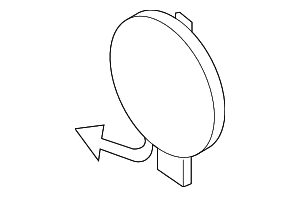 Tow Eye Cap - Volkswagen (561-807-241-GRU)