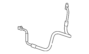 Discharge Hose - Audi (8R0-260-701-G)