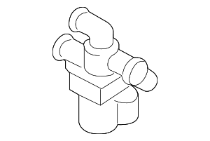 HVAC Heater Control Valve Solenoid - Audi (5Q0-906-457-C)