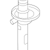Shock ABS - Volkswagen (1T0-413-031-KJ)