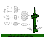 2fb436471bb5c87d9fe4772fbfc4d261-2 Shock Absorber - Mercedes-Benz (207-323-23-00-64)