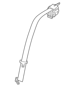 Seat Belt Lap And Shoulder Belt - BMW (72-11-7-244-213)