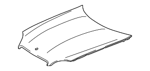 Hood - Mercedes-Benz (170-880-09-57-28)