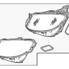 Headlamp Assembly - Left - Mercedes-Benz (213-906-69-01-64)