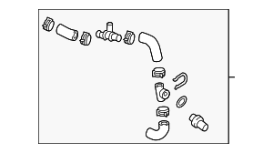 Hose Assembly - Volkswagen (5QE-122-109-H)