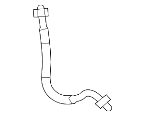 Discharge Hose - Volkswagen (7B0-820-721-F) Discharge Hose - Volkswagen (7B0-820-721-F)