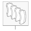 Brake Pads Front - Mercedes-Benz (004-420-84-20-41)