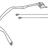 Center Seat Belt - Mercedes-Benz (167-860-16-00-8U14)