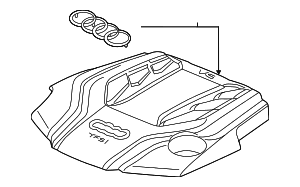 Engine Cover - Audi (06M-103-925-AA)