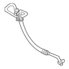Upper Press Hose - BMW (64-53-6-917-876)