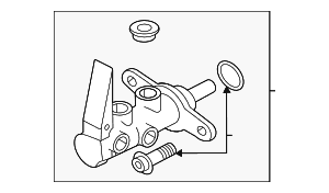 Master Cylinder - Audi (4K0-614-019) Master Cylinder - Audi (4K0-614-019)