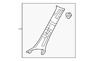 Windshield Pillar Trim - Volvo (31426877)