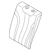 Seat Back Cover - BMW (52-20-7-453-681)