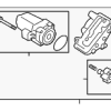 Differential Lock Motor - Audi (0D3-598-181-A)