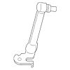 Headlight Level Sensor Strut Support - BMW (37-14-8-850-050)
