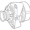 Alternator - Mercedes-Benz (009-154-76-02-88)