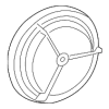 Outer Cover - BMW (63-11-8-495-582)