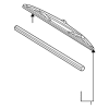 Wiper Blade - Mercedes-Benz (211-820-33-45-90)