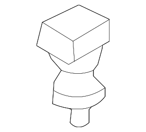 Air Pump Rubber Mount - BMW (11-72-7-571-866) Air Pump Rubber Mount - BMW (11-72-7-571-866)