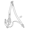 Seat Belt Lap And Shoulder Belt - Audi (4KE-857-705-F-V04)
