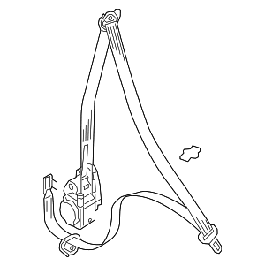 Seat Belt Lap And Shoulder Belt - Audi (4KE-857-705-F-V04)