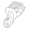 Turn Signal Switch - BMW (61-31-8-363-662)