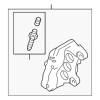 Disc Brake Caliper - Volkswagen (7L6-615-150-A)