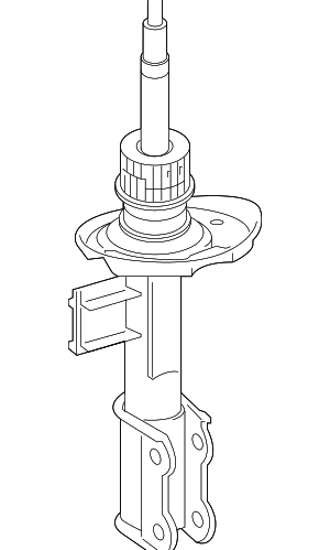 Suspension Strut - Mercedes-Benz (156-323-15-00)