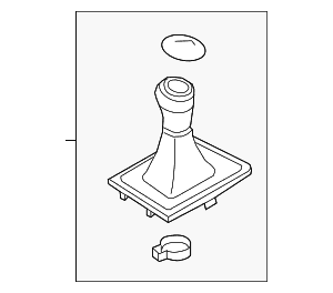 Shift Knob - Volkswagen (5C7-711-113-C-MIT)