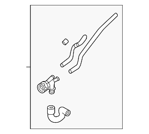 Upper Hose - Volkswagen (5Q0-122-101-AA)