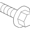 Support Brace Mount Bolt - Audi (N-910-423-01)