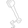 Buckle End - Audi (8W0-857-755-A-MNB)
