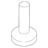 Tank Strap Bolt - Audi (N-912-473-01)