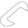 Seat Belt Assembly Plate - Audi (4D0-857-836-A-01C)