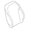 Seat Back Cover - BMW (52-10-5-A1E-1F1)
