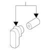 Headlamp Grommet - BMW (63-11-5-A63-7B2)