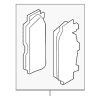 Disc Brake Pad Set Front - BMW (34-11-2-284-370)