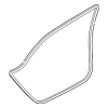 Door Weather-Strip - Audi (8W9-839-911-A)
