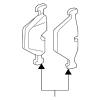Disc Brake Pad Set Front - BMW (34-11-6-794-464)