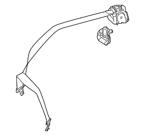 Lap & Shoulder Belt - Mercedes-Benz (213-860-23-85-7M89)