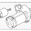 Starter Motor - BMW (12-41-8-657-337)