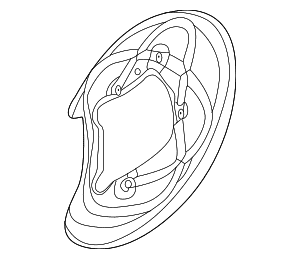 Splash Shield - Audi (80A-615-612-B)